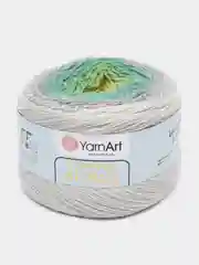 Прозрачный пряжа YarnArt Flowers Alpaca, 80% акрил, 20% альпака, 250 г, 940 м, 1 моток