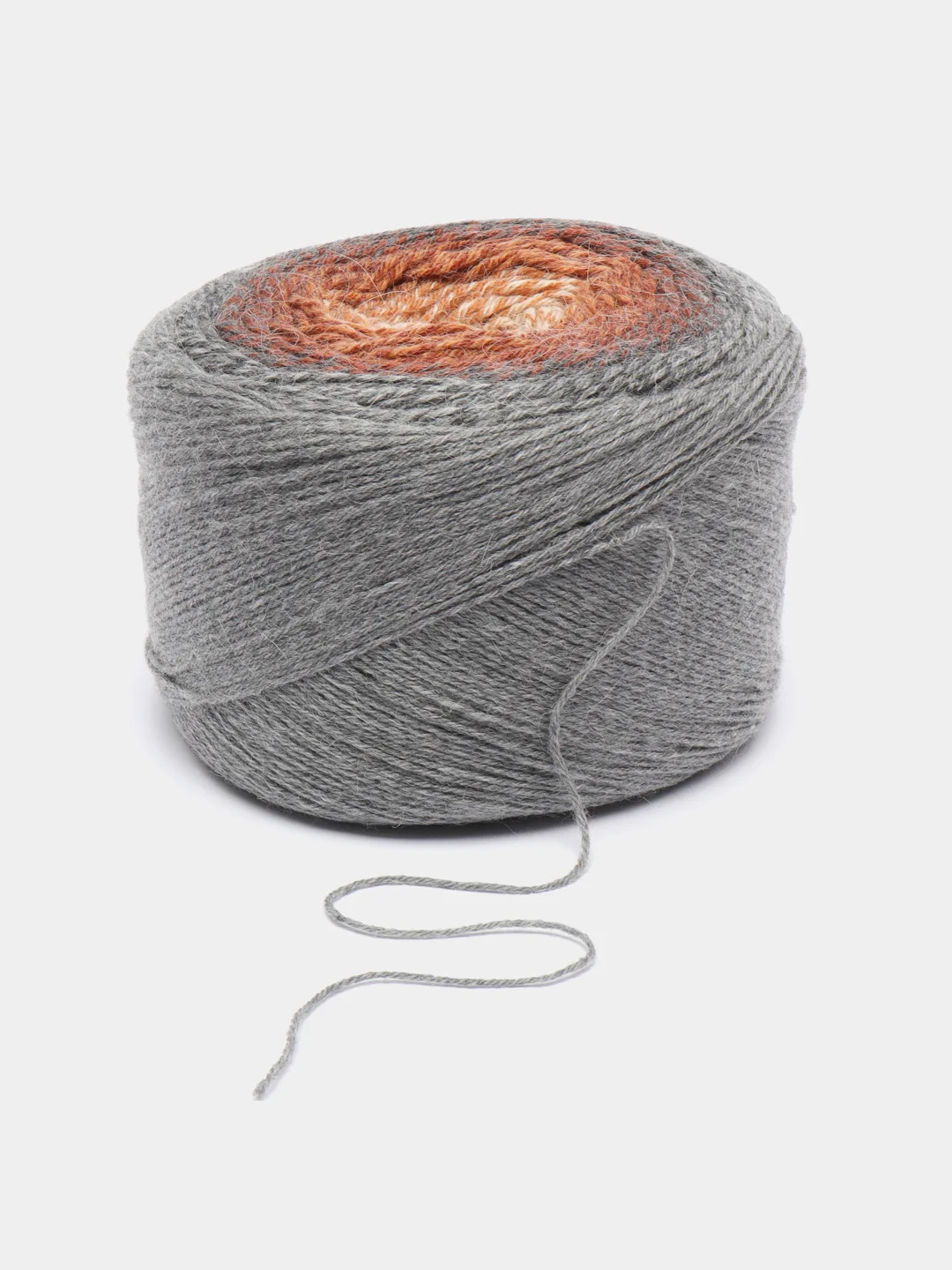 Серый пряжа YarnArt Flowers Alpaca, 80% акрил, 20% альпака, 250 г, 940 м, 1 моток