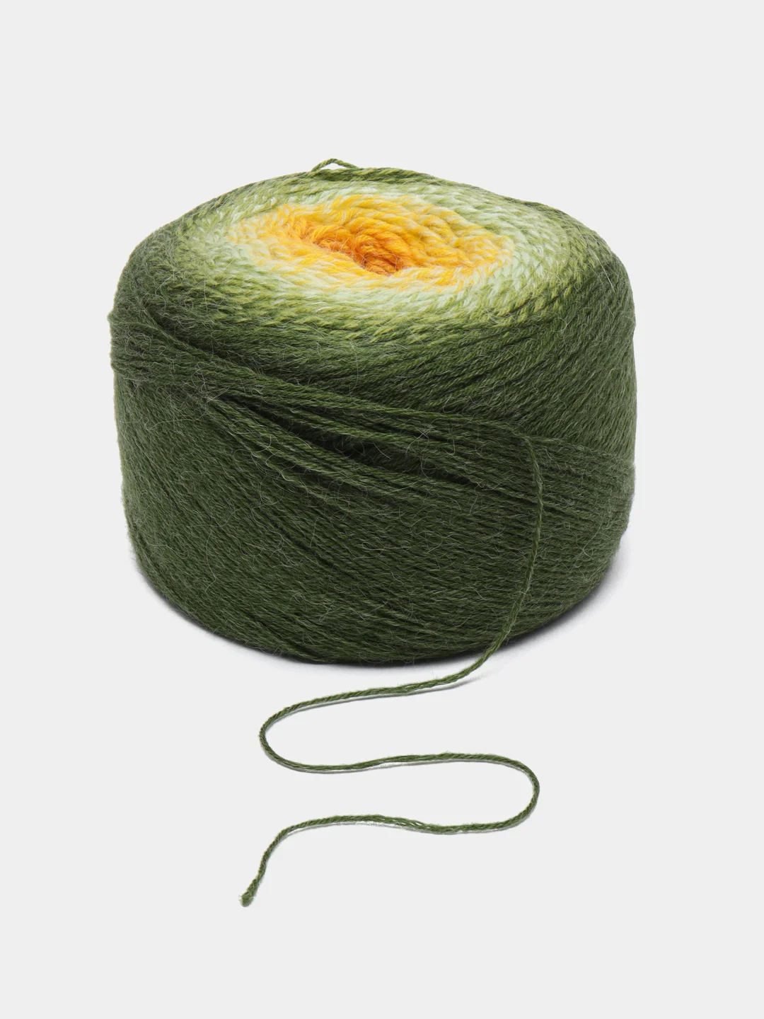 Лесной зеленый пряжа YarnArt Flowers Alpaca, 80% акрил, 20% альпака, 250 г, 940 м, 1 моток