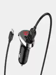 Автомобильное зарядное устройство Borofone BZ15, с USB-Lightning