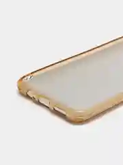 Золотой силиконовый усиленный чехол Xiaomi Poco M4 pro 5G, с блестками