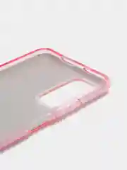 Розовый силиконовый усиленный чехол Xiaomi Poco M4 pro 5G, с блестками