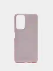 Розовый силиконовый усиленный чехол Xiaomi Poco M4 pro 5G, с блестками