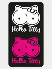 Наклейка на авто Hello Titty, виниловый стикер