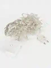 Белый новогодняя гирлянда-штора, холодный свет