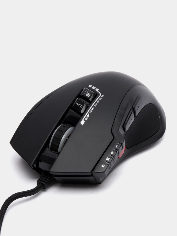 Игровая проводная мышь Harper Gaming GM-A05, с RGB подсветкой, цвет черный