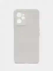 Красный чехол с бархатом внутри и защитой камеры для REALME C35