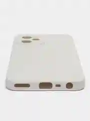 Красный чехол с бархатом внутри и защитой камеры для REALME C35