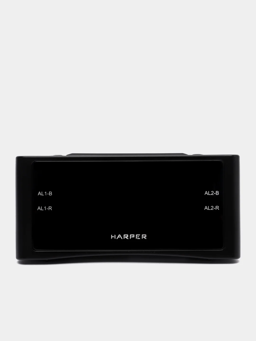 Часы с будильником Harper HCLK-1006, радио и с LED дисплеем, индикации дисплея зеленая