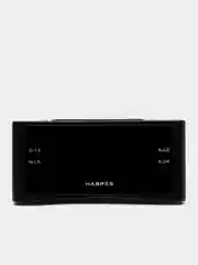 Часы с будильником Harper HCLK-1006, радио и с LED дисплеем, индикации дисплея зеленая