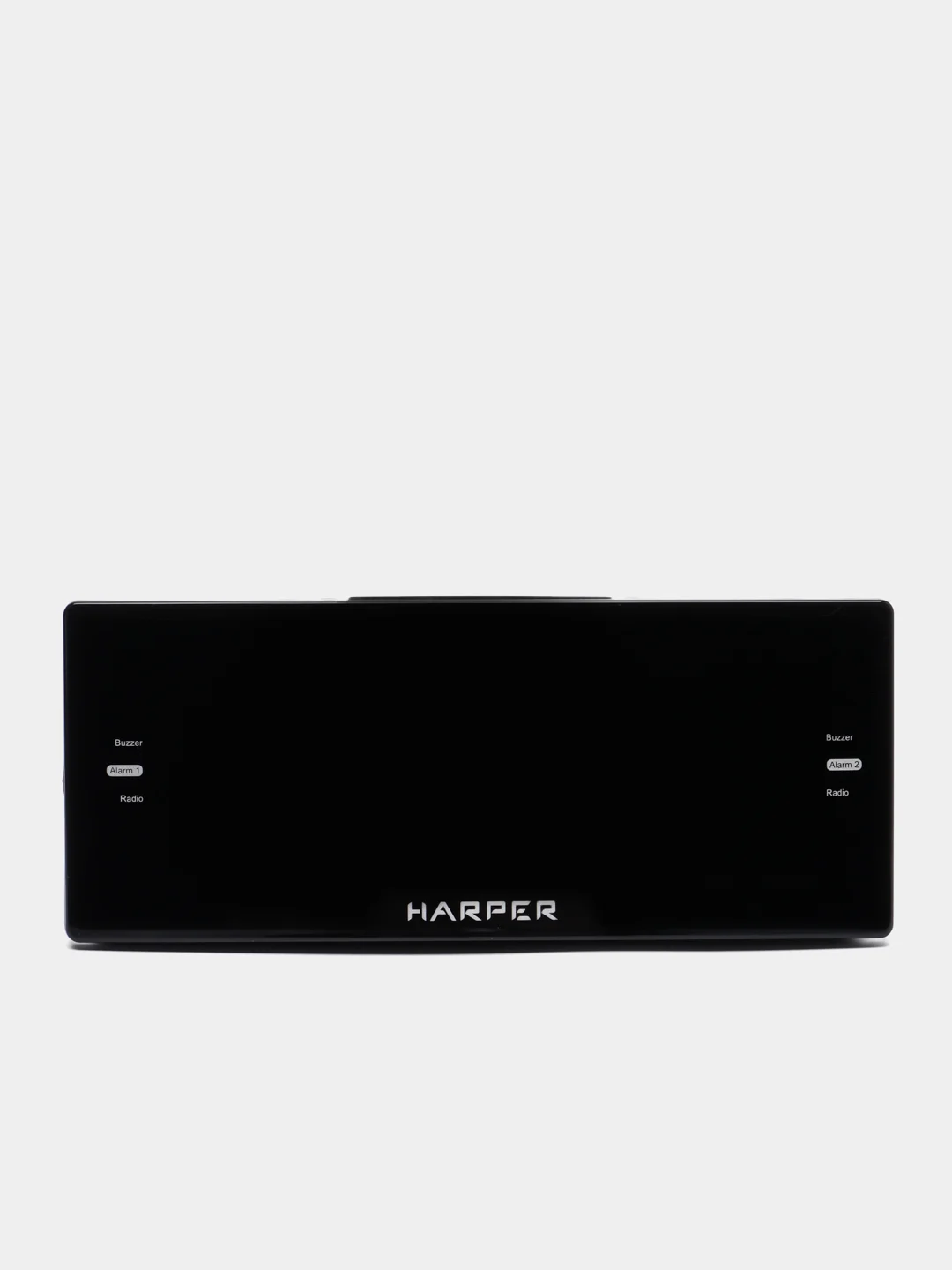 Часы с радио Harper HCLK-2044 настольные, с будильником и зеленым LED дисплеем, Радиочасы