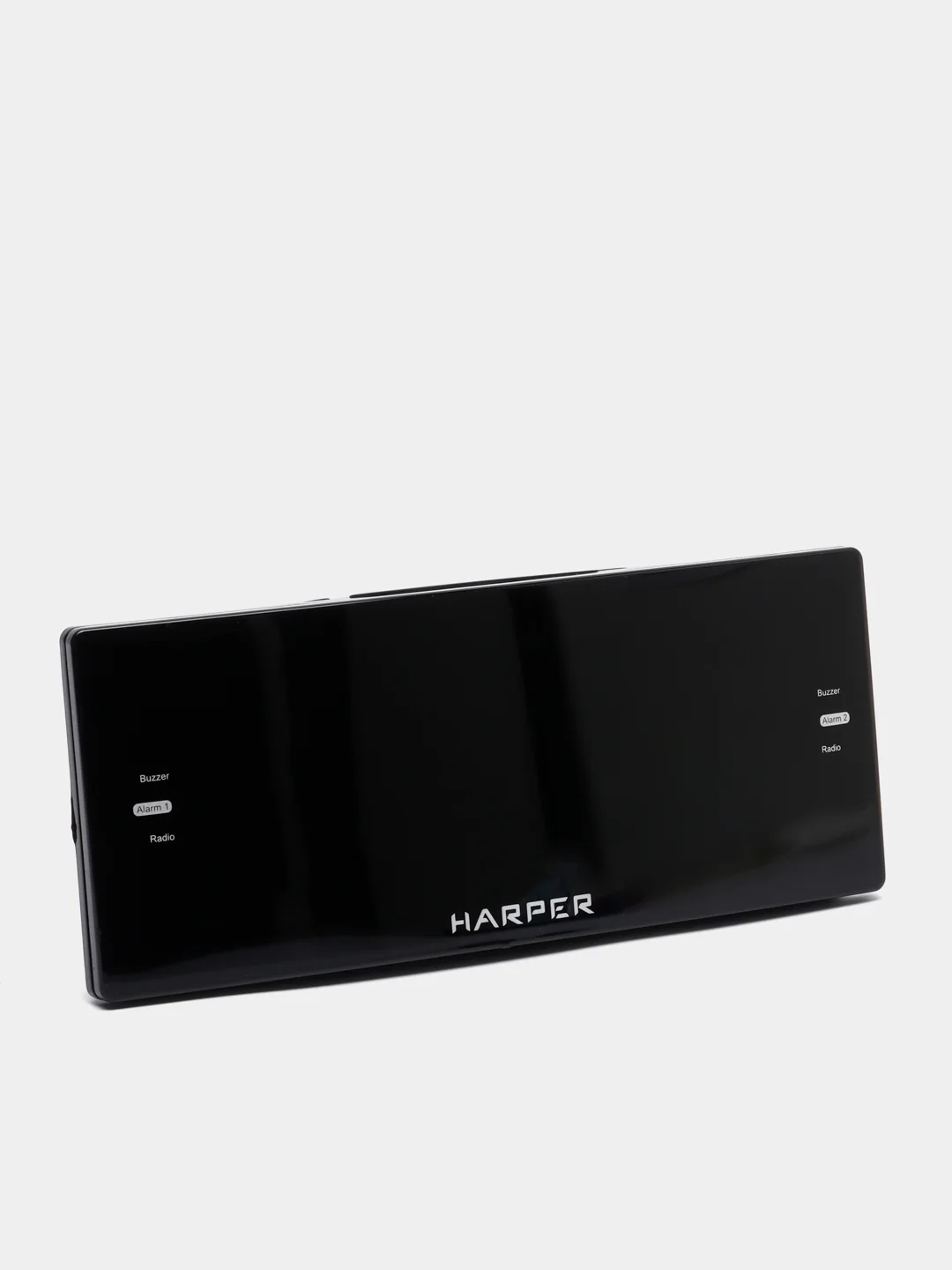 Часы с радио Harper HCLK-2044 настольные, с будильником и зеленым LED дисплеем, Радиочасы