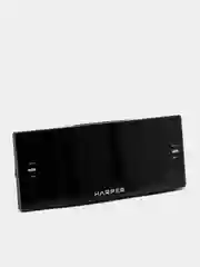 Часы с радио  Harper HCLK-2044 настольные, с будильником и зеленым LED дисплеем, Радиочасы
