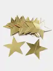 Золотой гирлянда-растяжка звезды