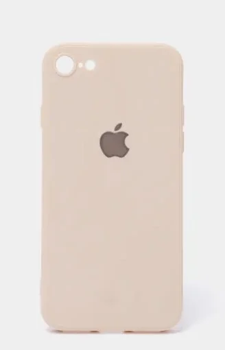 Белый чехол на iPhone 13, 12, 11, XR, 7, 8, SE, 8+, 7+, 6s, 6, Pro, Max, силиконовый