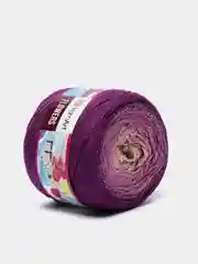 Фиолетовый пряжа YarnArt Flowers 55% Хлопок 45% Полиакрил 250г 1000м, 1 моток