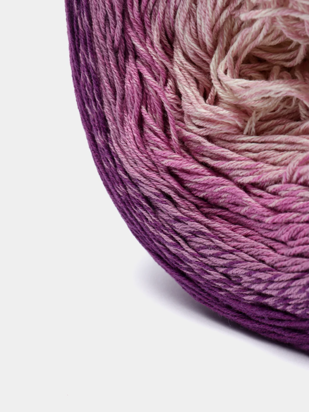 Фиолетовый пряжа YarnArt Flowers 55% Хлопок 45% Полиакрил 250г 1000м, 1 моток
