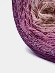 Фиолетовый пряжа YarnArt Flowers 55% Хлопок 45% Полиакрил 250г 1000м, 1 моток