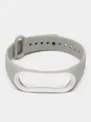Серебряный ремешок для Xiaomi Mi Band 3 и 4