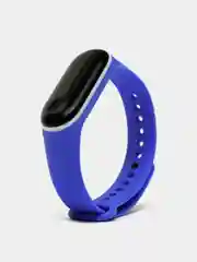 Синий меланж ремешок для Xiaomi Mi Band 3 и 4
