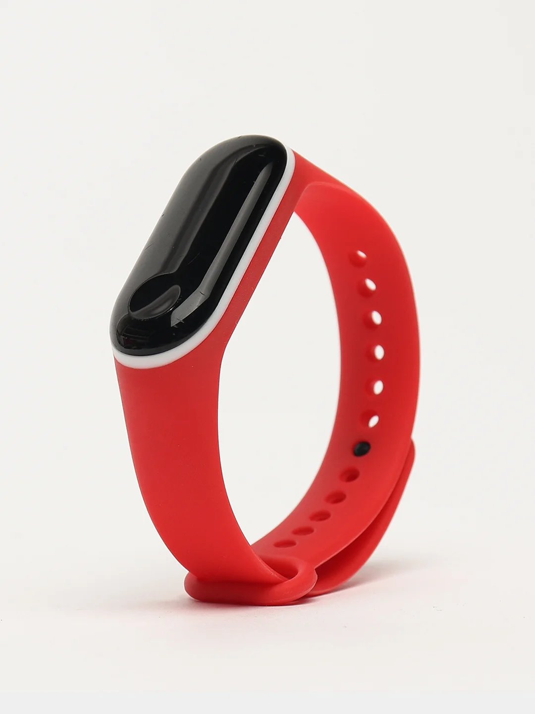 Красный ремешок для Xiaomi Mi Band 3 и 4