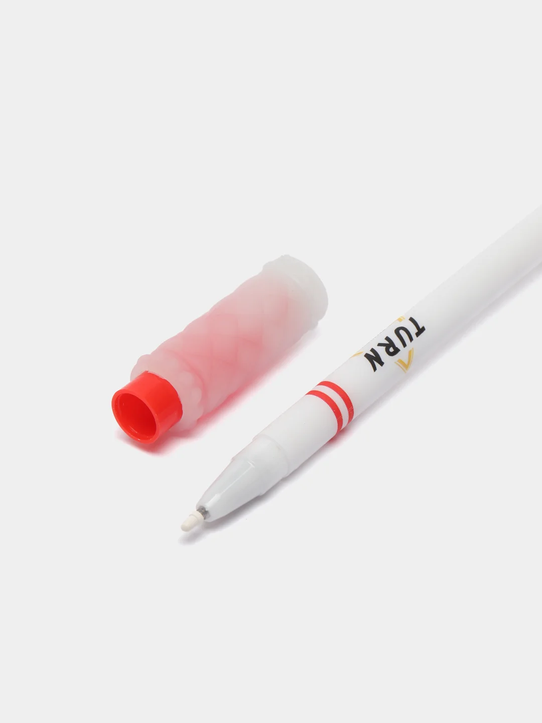Красный ручка трюковая Pen Spinning, пенспининг, черные чернила