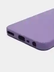 Синий чехол с бархатом внутри и защитой камеры для REALME C35