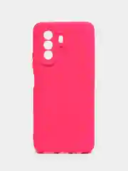 Красный чехол Huawei Nova Y70, с бархатом внутри и защитой камеры