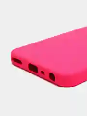 Красный чехол Realme C35, с бархатом внутри и защитой камеры