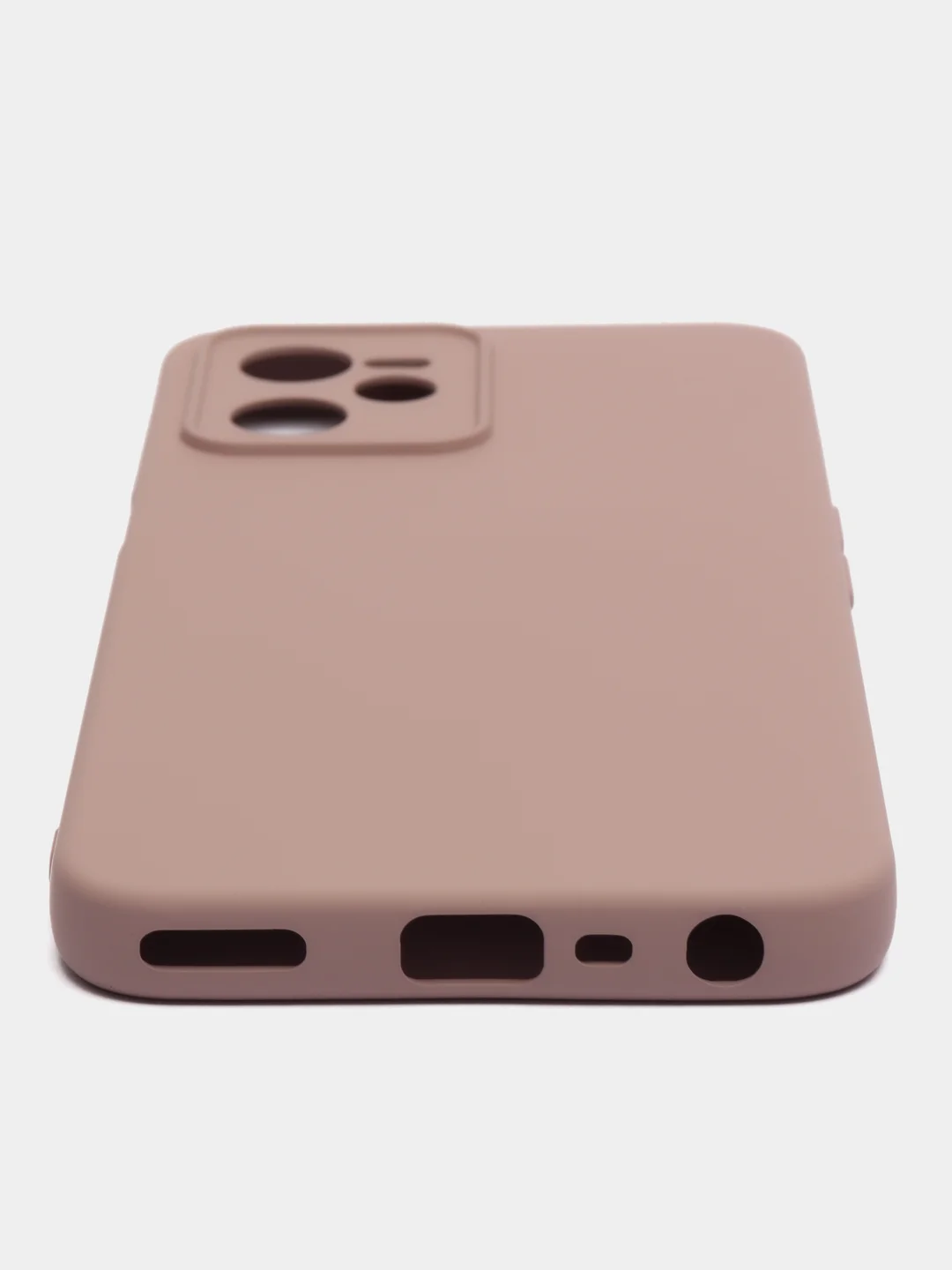 Черный чехол с бархатом внутри и защитой камеры для REALME C35