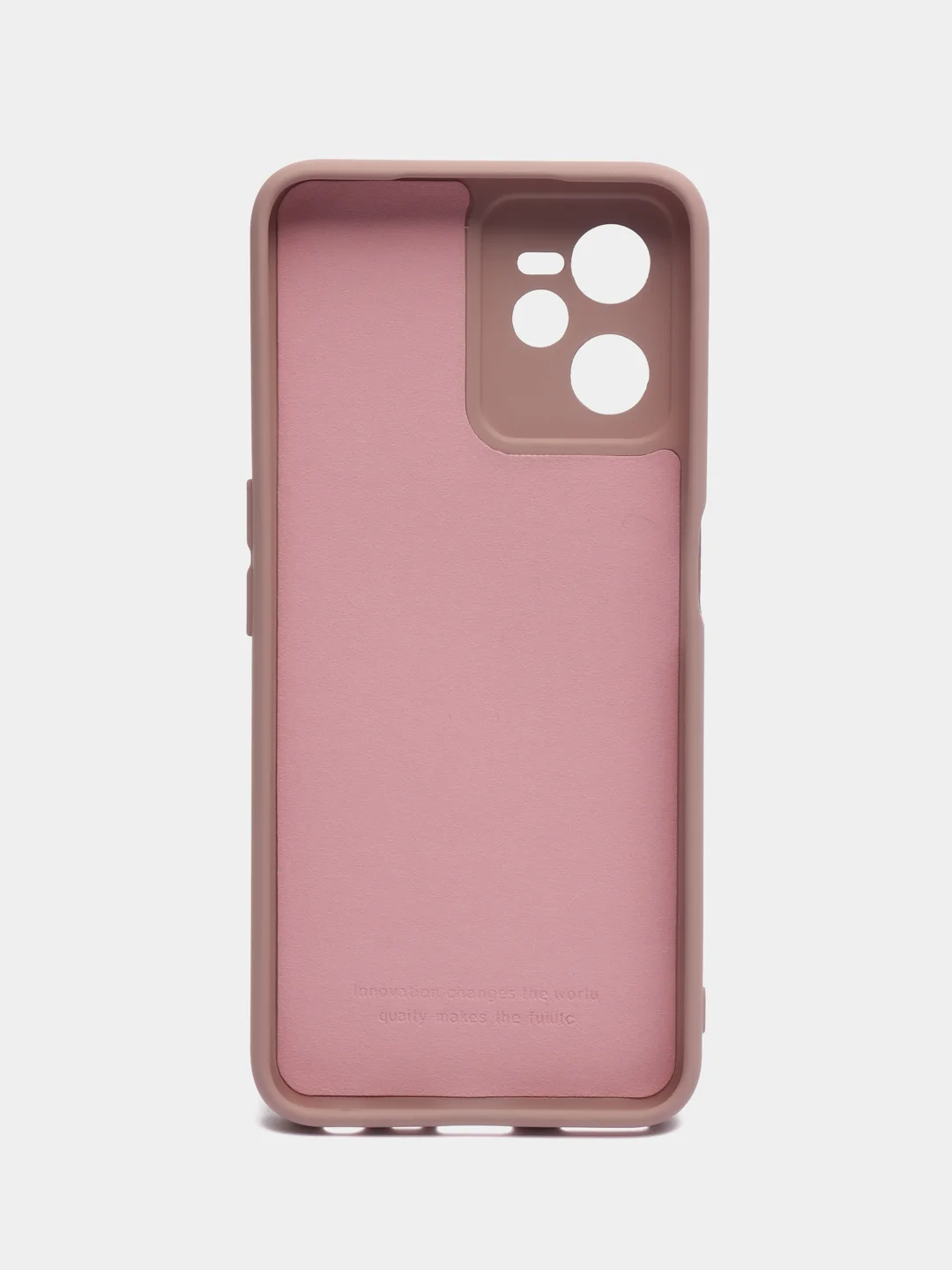 Черный чехол с бархатом внутри и защитой камеры для REALME C35