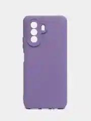 Синий чехол Huawei Nova Y70, с бархатом внутри и защитой камеры