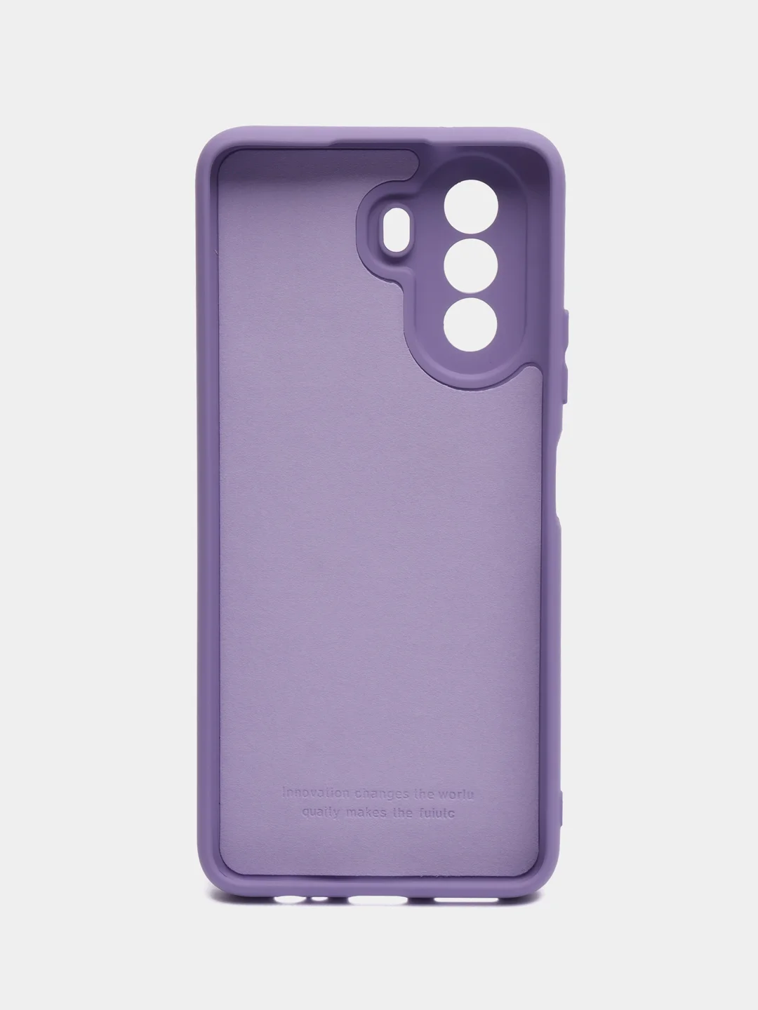 Синий чехол Huawei Nova Y70, с бархатом внутри и защитой камеры