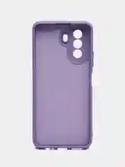 Синий чехол Huawei Nova Y70, с бархатом внутри и защитой камеры