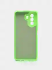 Зеленый чехол Huawei NOVA Y71 / Nova Y70, с бархатом внутри и защитой камеры