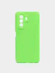 Зеленый чехол Huawei NOVA Y71 / Nova Y70, с бархатом внутри и защитой камеры