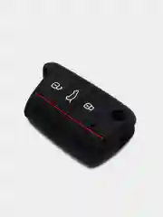 Черный силиконовый чехол на выкидной ключ Volkswagen
