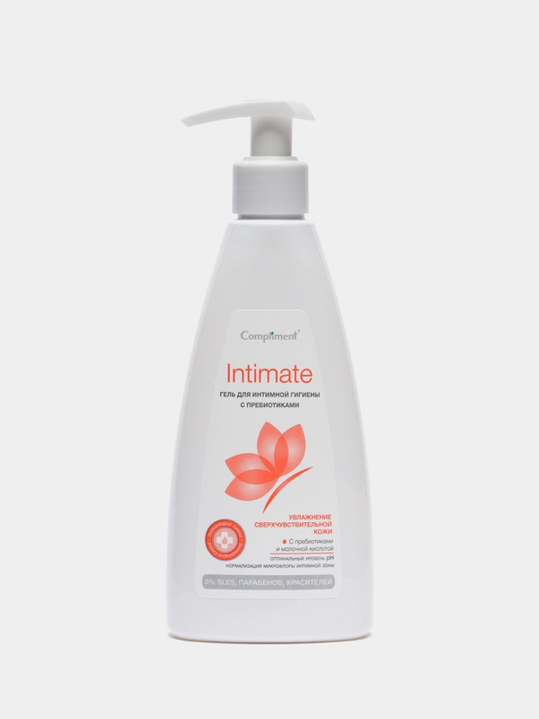 Гель для интимной гигиены с пребиотиками Compliment intimate  250 мл