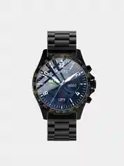 Угольный смарт часы мужские Smart Watch KIngWear LW09 фитнес браслет
