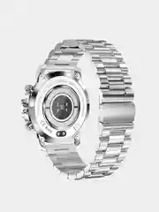 Серый меланж смарт часы мужские Smart Watch KIngWear LW09 фитнес браслет