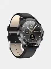 Черный смарт часы мужские Smart Watch KIngWear LW09 фитнес браслет