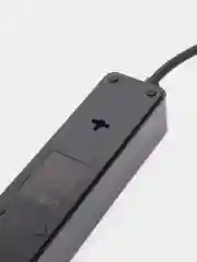 Сетевой фильтр Harper UCH-430, 3 метра, 3 розетки, 2 USB, Type-C, 4000 Вт, черный