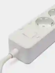 Сетевой фильтр Harper UCH-440, 5 метров, 3 розетки, 2 USB, Type-C, 4000 Вт, белый