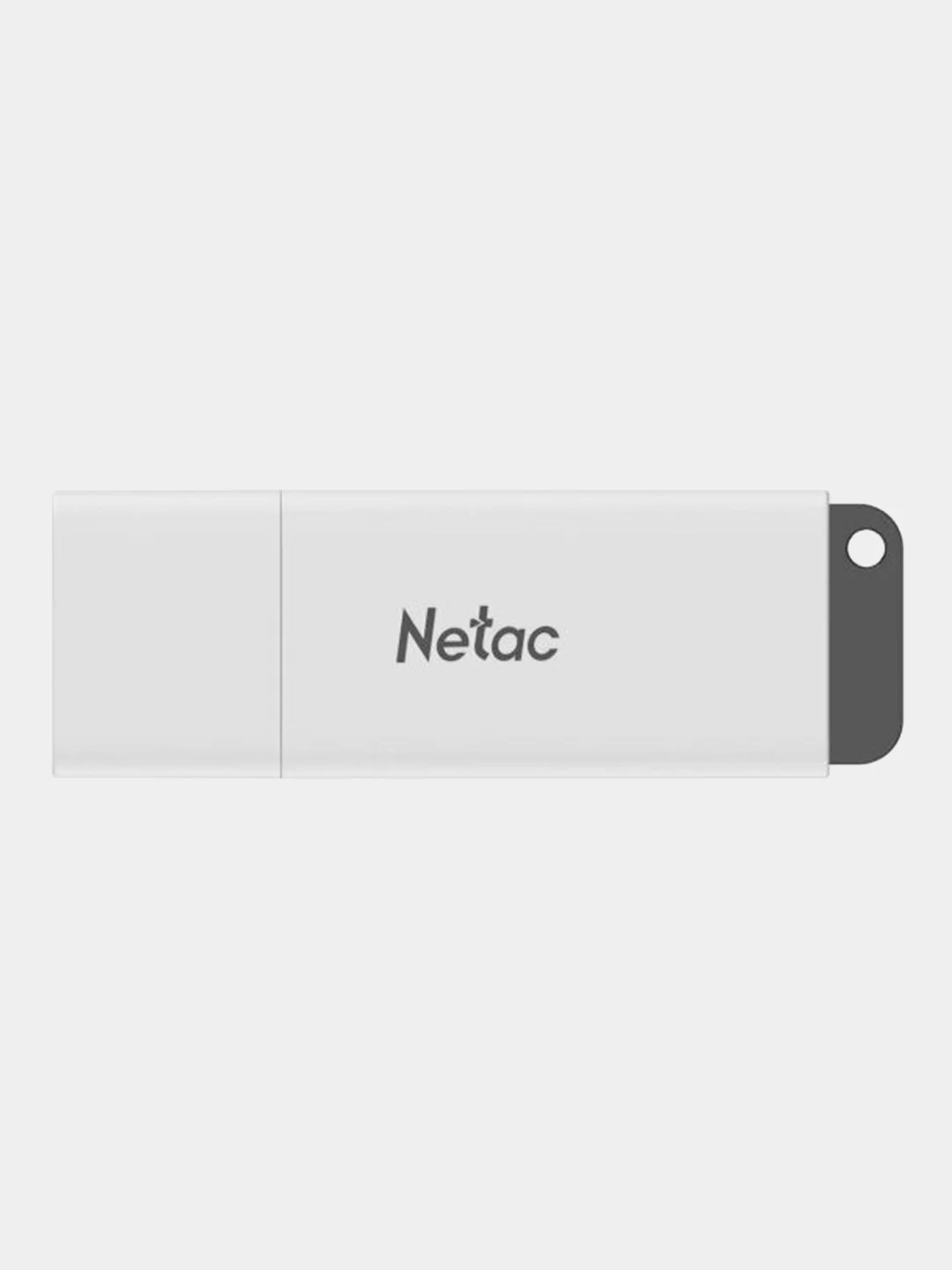 Белый флеш-накопитель USB 3.0 Netac U185, флешка с LED индикатором