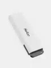 Белый флеш-накопитель USB 3.0 Netac U185, флешка с LED индикатором