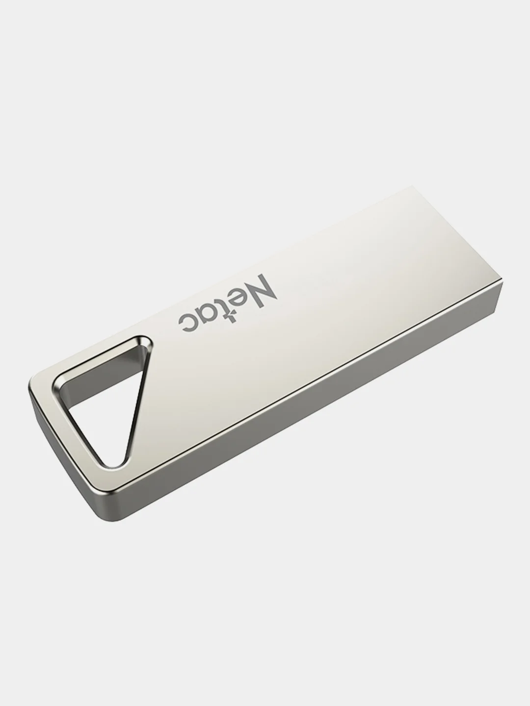 Серебряный флеш-накопитель Netac U326, USB 2.0, 8/16/32/64Gb