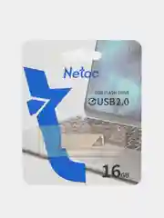 Серебряный флеш-накопитель Netac U326, USB 2.0, 8/16/32/64Gb
