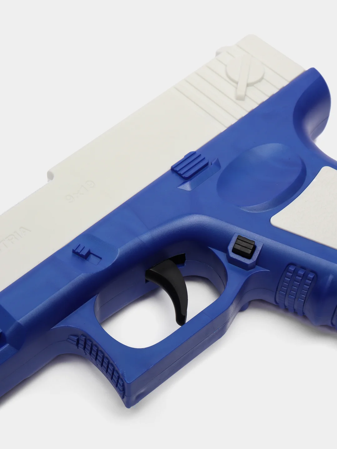 Пистолет игрушечный Glock 17, с мягкими патронами, гильзами и глушителем