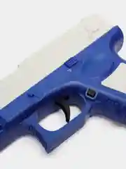 Пистолет игрушечный Glock 17, с мягкими патронами, гильзами и глушителем