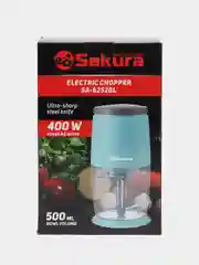 Голубой чоппер Sakura SA-6252BL, 400 Вт, 0,5 л